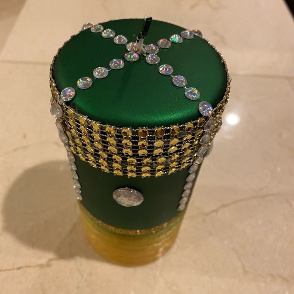 Home made decorative candle